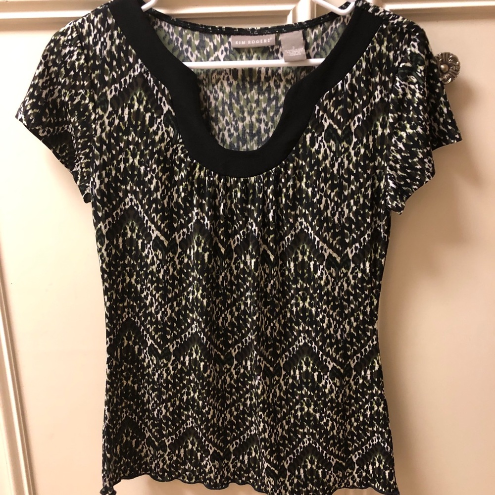 Ladies Kim Rogers dress blouse size S